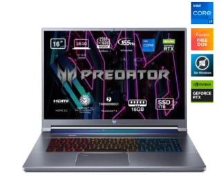 Ordenador Portatil Acer Predator Triton 500 SE PT516-51s-79HF Intel Core i7-11800H/16GB/1TB SSD/RTX 3060/16" por 1249€
