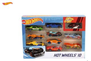Coffret de 10 véhicules Hot Wheels à 21,90€