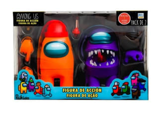 Pack de 2 Figura Acción Among Us PK2 por 8€.