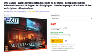 Exit - Adventskalender: Stilte na de storm Breinbreker voor €34,99 bij Bol