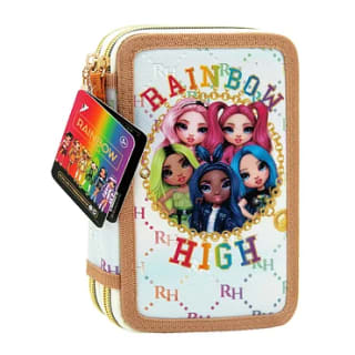 Rainbow High 2-Vaks Etui voor €5 bij Lobbes