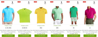 Diverse Ralph Lauren katoenen polo's voor €39,99 bij Outlet46