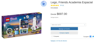 Lego Friends Academia Espacial a $697 en Costco