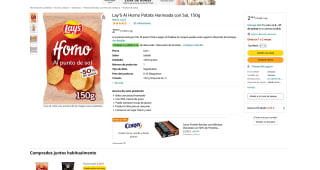 Patata Lay'S Al Horno Horneada con Sal 150g por 2,39€