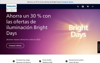 Descuento del 30% en Philips Hue Bright Days