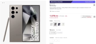 Hasta 50% + 40€ descuento EXTRA productos Samsung