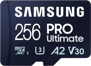 Samsung PRO Ultimate microSD-geheugenkaart, 256GB incl. adapter voor €25,99 bij Amazon
