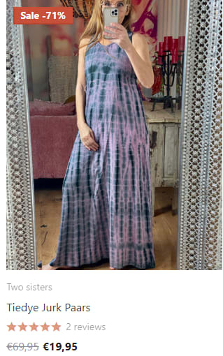 Tot 89% korting in de sample sale van The TwoSisters