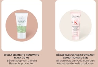 Gratis cadeau bij diverse merken bij Haarshop
