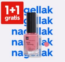 1+1 gratis op nagellak bij Hema