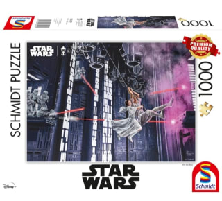 Puzzle Star Wars On the Run de 10000 piezas por 9€.