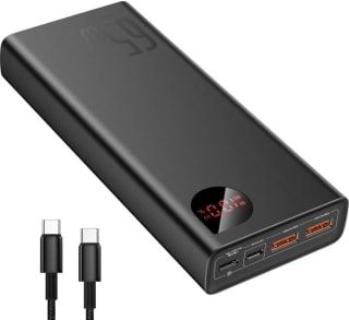 Baseus Power Bank 65W 20.000mAh PD QC 4+voor €38,49 bij Amazon