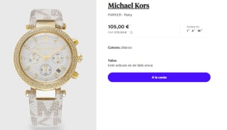 Reloj para Mujer Michael Kors PARKER por 94.5€