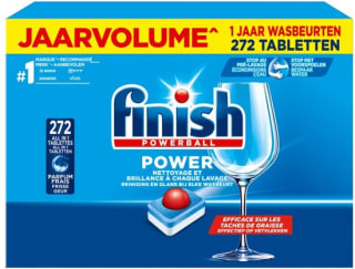 Finish powerball all in one vaatwastabletten 272 stuks voor €27,99 bij Kruidvat