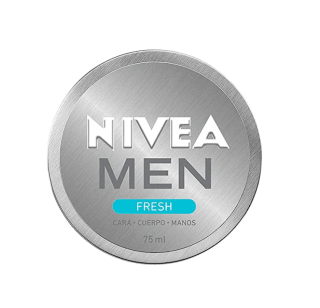 NIVEA MEN Fresh 75 ml gel hidratante facial y corporal con menta acuática 100% natural por 3,25€