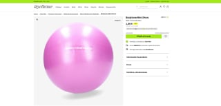 Balón Psicomotricidad Bodytone Mini 24cm. por 1,99€