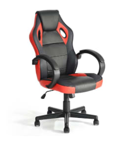 Silla Gamer Novahus Pu Ergonómica Tunney Roja por $39.990