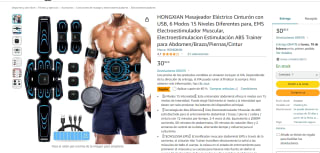 Electroestimulador Muscular HONGXIAN por 18.54€