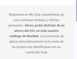 Descuento de -50% en productos navideños