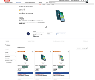 Pre-Black Friday Móvil Motorola moto E13 desde 79€