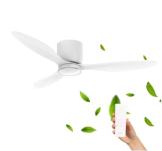 Mellerware Ventilador de Techo Brizy Bright MINIMAL 40 W con 6 Velocidades Ultra silencioso por 62,37€