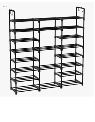 Zapatero de 8 Niveles, 46-50 Pares de Zapatos por 20.45€ (Cuenta Nueva 12.27€)