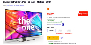 Philips The One 55PUS8949 (2024) voor €833,50 bij Bol