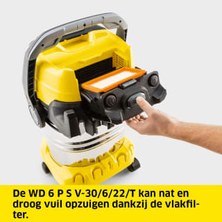 Kärcher WD 6 P S V-30/6/22/T nat- en droogzuiger voor €189 bij Amazon