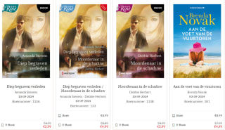 40% korting op Harlequin e-books