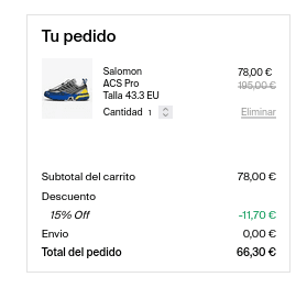 Zapatillas Salomon ACS Pro Hombre a solo 66,30€