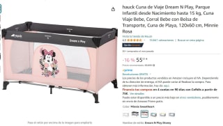 Hauck Cuna de Viaje Dream N Play por 55,31€