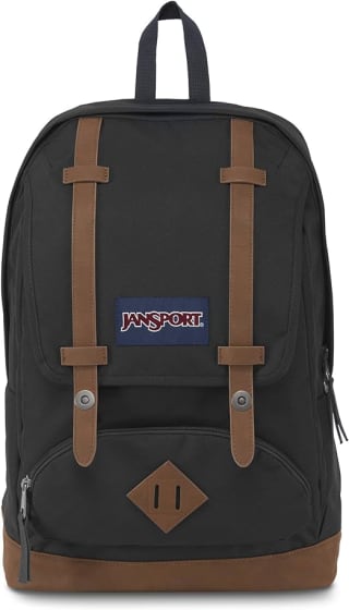 JanSport Cortlandt Backpack Black voor €23,95 bij Amazon