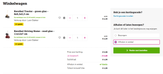 1+1 gratis op alle kerstornamenten bij Leen Bakker