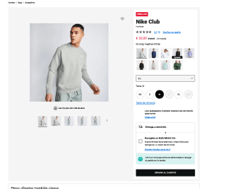 Sudadera Nike Sportswear Club Hombre por solo 30€