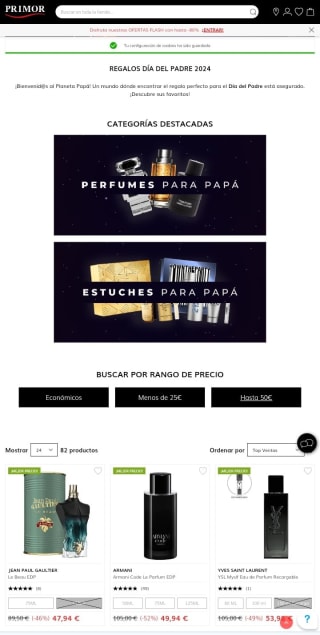 -10% de Descuento Extra en Primor Man.