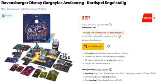 Disney Gargoyles Awakening - Bordspel voor €27,77 bij Bol.com