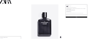 Eau de toilette Zara Midnight Hour 100ml por solo 5,99€