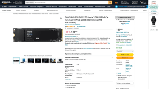 SSD SAMSUNG 990 EVO 2TB por 130,99€