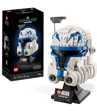 Lego Star Wars Casco del Capitán Rex por 49,99€.