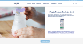Muestra Danone para bebes Gratis