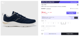 Zapatillas de Trainning para Mujer Joma N-100 por 13.24€