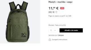 Mochila Munich por 11.99€