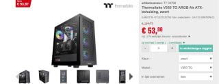 Thermaltake V350 TG ARGB Air PC behuizing voor €53,86 bij Reichelt