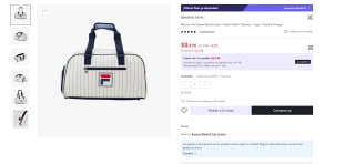 Macuto marca Fila Classic Mochila Gym por 33,57€ (21,57€ usuario nuevo)