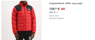 Chaqueta para Hombre The North Face Massif - DWR por 129.99€