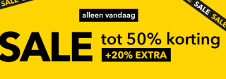 20% extra korting in de Scapino outlet tot 50% korting