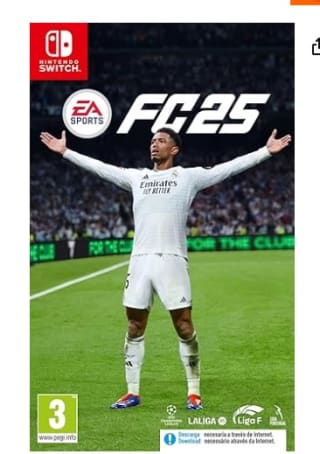 Videojuego EA SPORTS FC 25 Nintendo por 33€