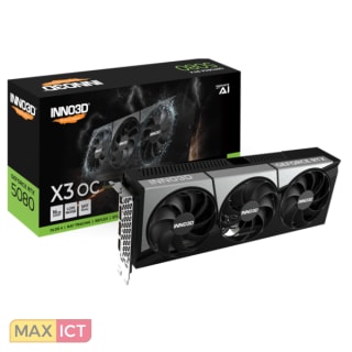 INNO3D GeForce RTX 5080 X3 16GB videokaart voor €1316,88 bij Max ICT