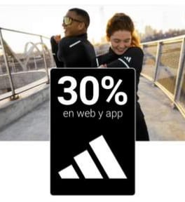 Descuento 30% en Adidas para clientes Vodafone