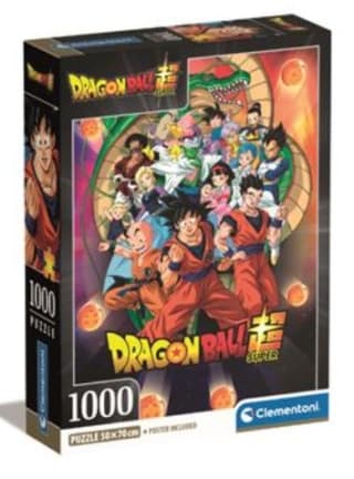 Clementoni Puzzle Impossible 1000 piezas Dragon ball por 10,19€.